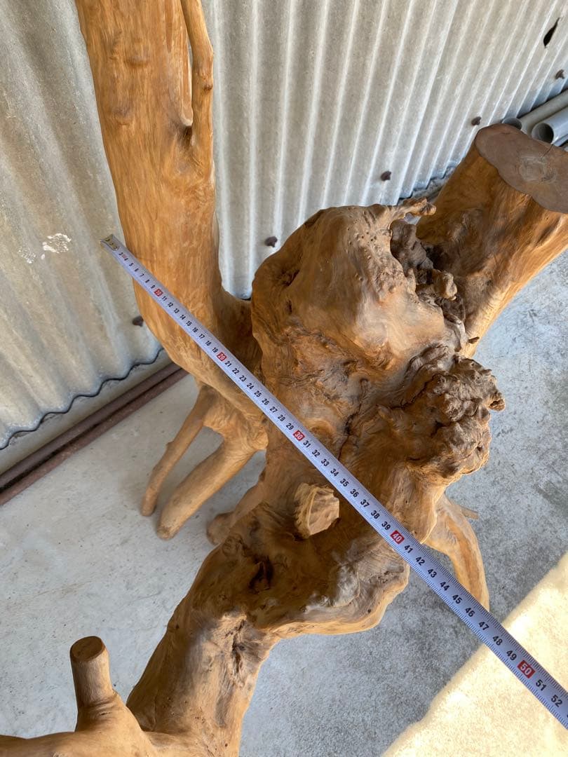 木の根 大型　花台　天然木　床の間　飾り台　オブジェ 和風　置物　木製
