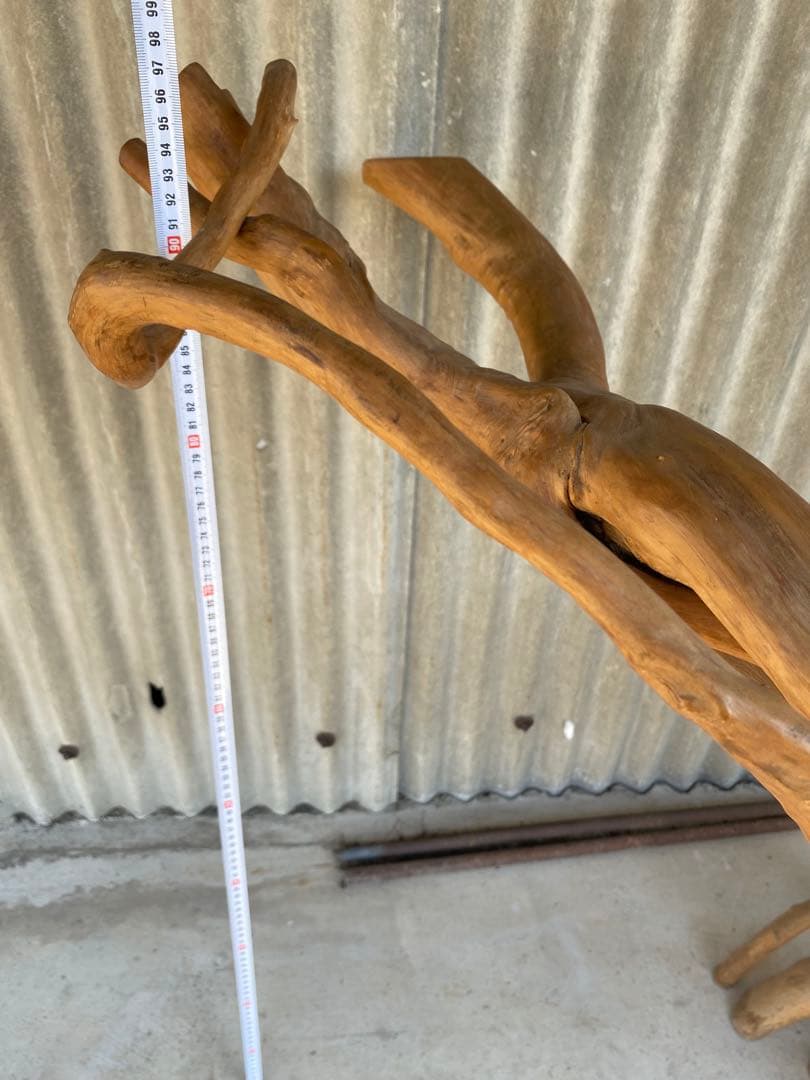 木の根 大型　花台　天然木　床の間　飾り台　オブジェ 和風　置物　木製