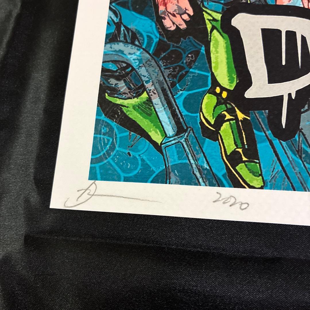 世界限定100枚 DEATH NYC アート ポスター jo05