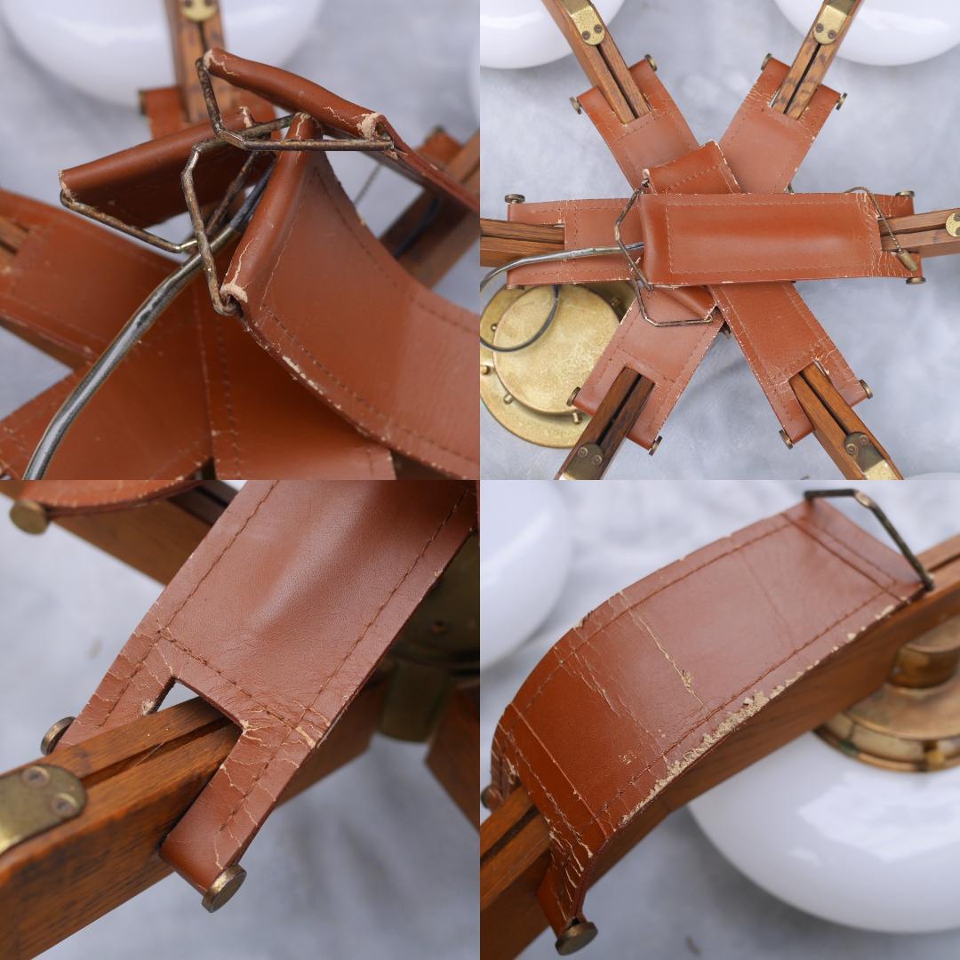 yamagiwa ヤマギワ ミッドセンチュリー シャンデリア 6灯 天井 照明