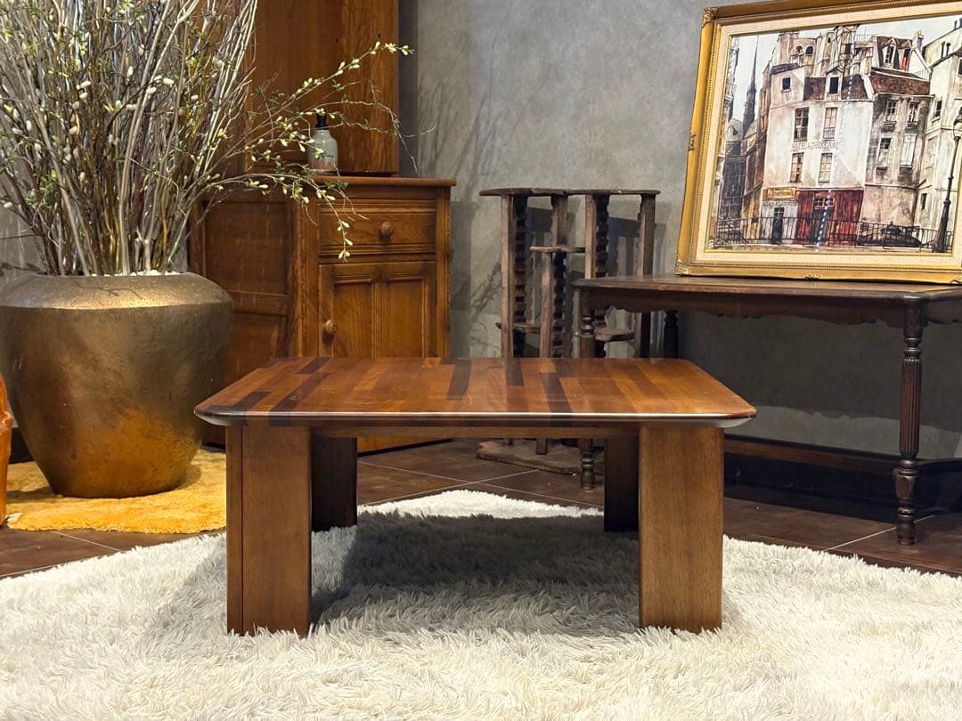 FUJI FURNITURE センターテーブル　ローテーブル　スクエア　IG