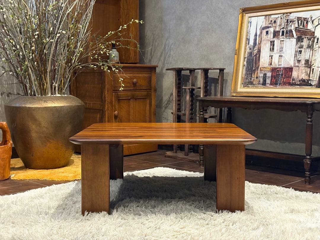 FUJI FURNITURE センターテーブル　ローテーブル　スクエア　IG