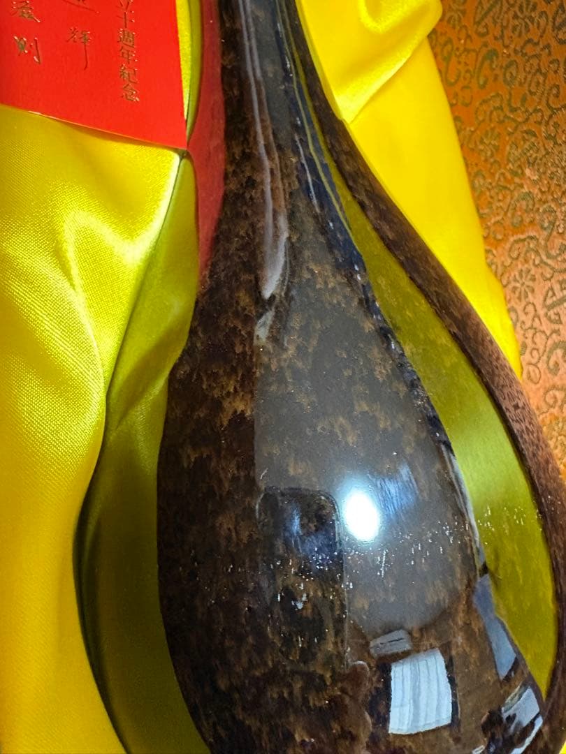 國瑞汽車 創立十週年紀念 花瓶 27.5cm 専用木台・箱・カード付 台湾