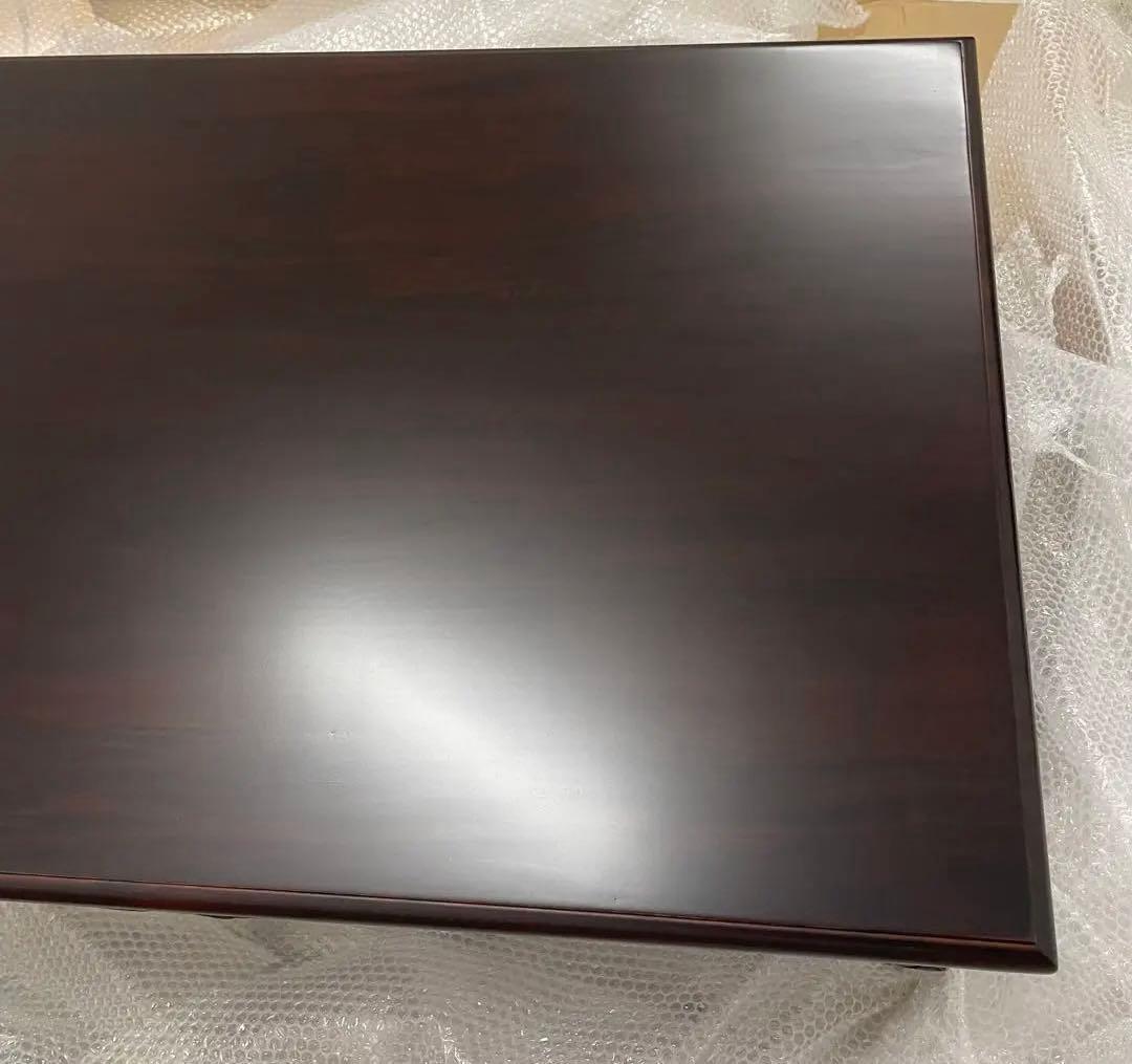 新品❗️マホガニー ジョージアン リビング ローテーブル 猫足 ロカイユ