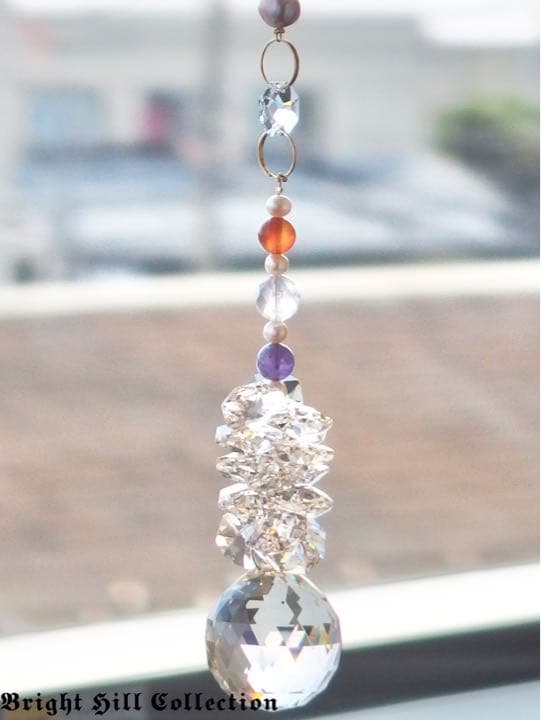 【ギフトBOX付】幸運＆美＆素敵な恋愛引き寄せサンキャッチャー①