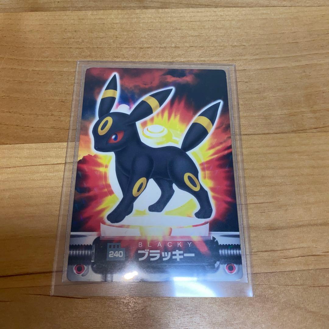 P7058 ブラッキー ポケモンずかん ポケモンカードダス 超希少