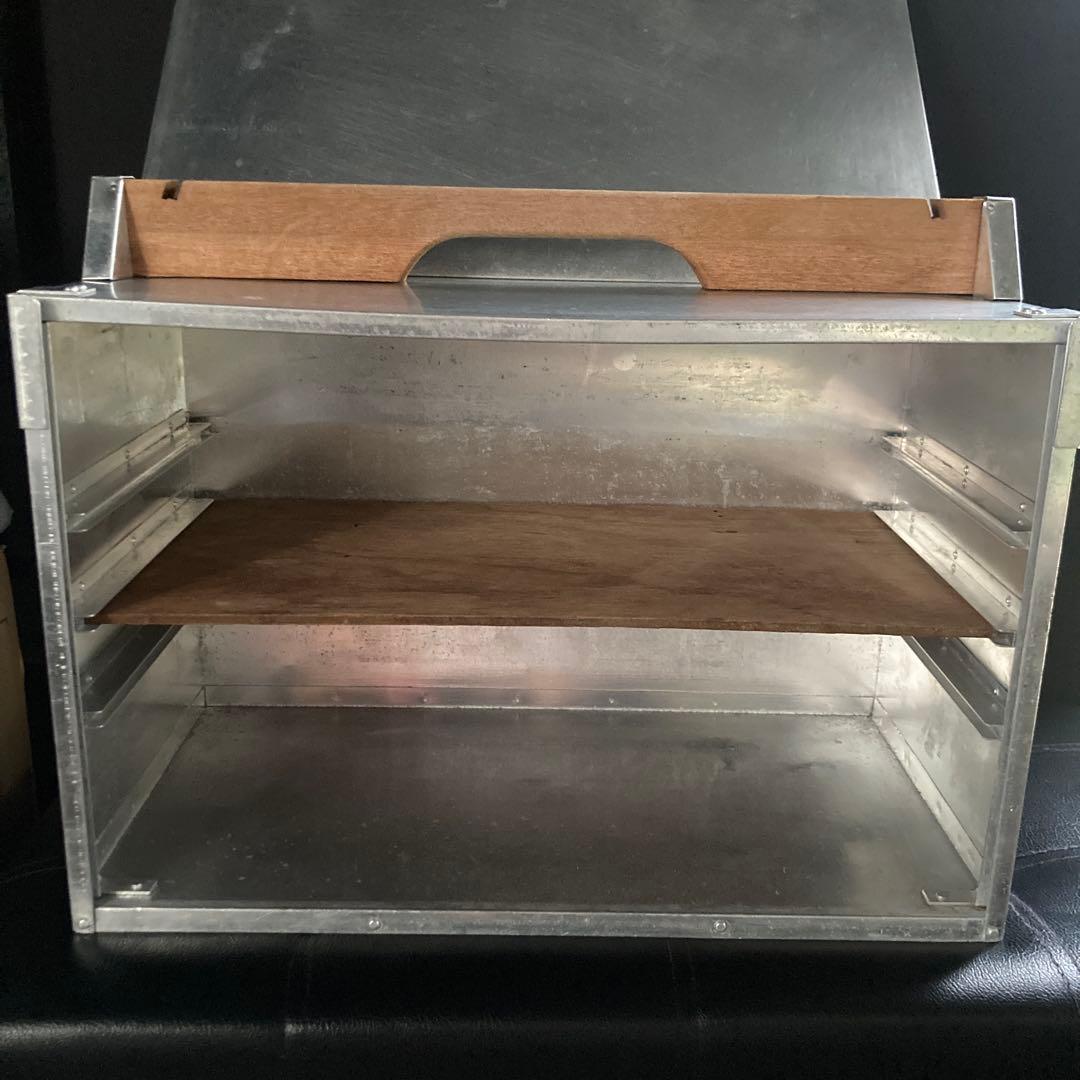 おかもち 岡持ち 昭和レトロ 出前 オカモチ アルミ製 - メルカリ