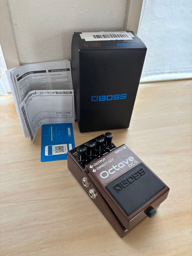 BOSS OC-5 Octave オクターバー ポリ対応 元箱付き Roland - メルカリ