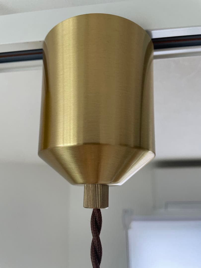 ペンダントライト(ゴールド) 2灯※LED付き