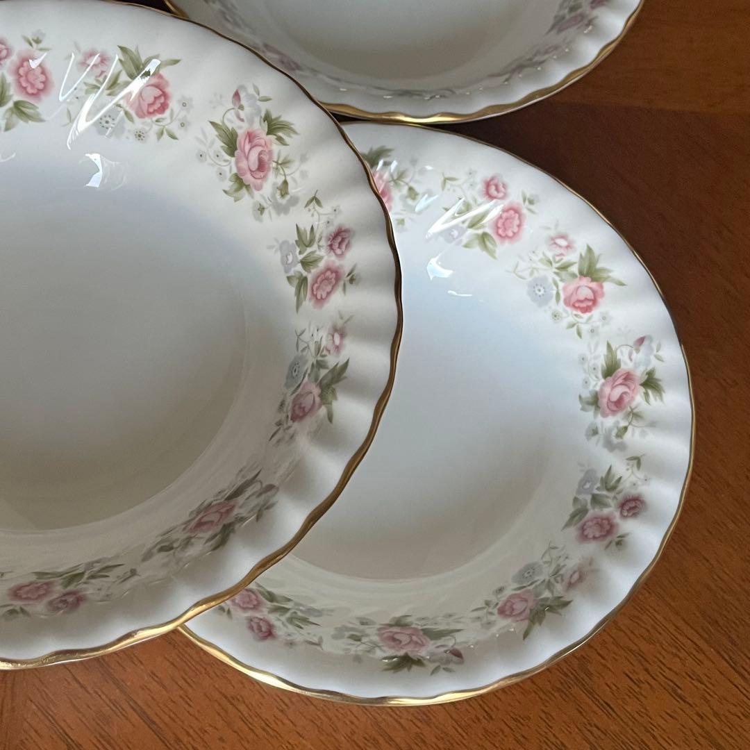 【美品】英国製　ミントン★スプリングブーケ★サラダボウル　６個