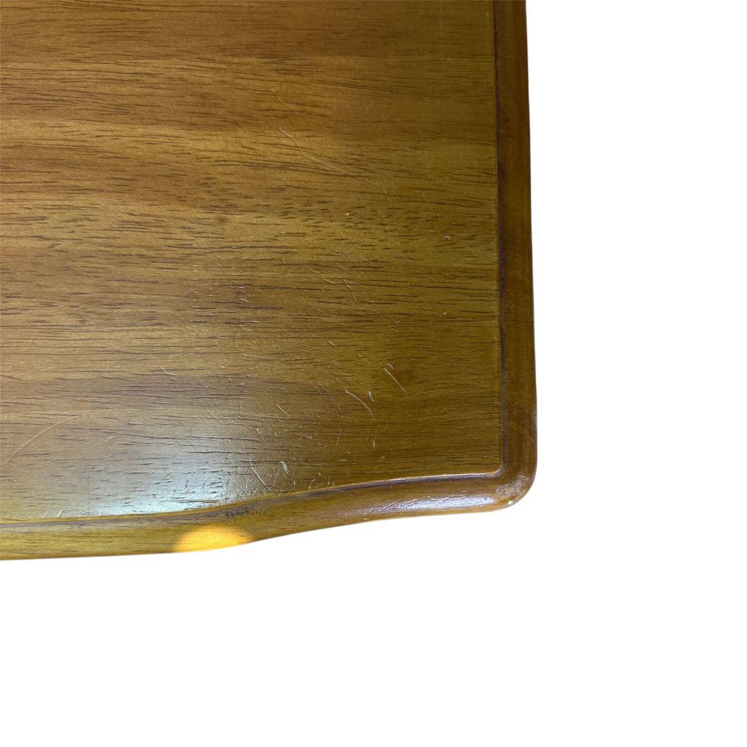 【美品】Karimoku カリモク 家具 木製 電話台 キャビネット FAX台