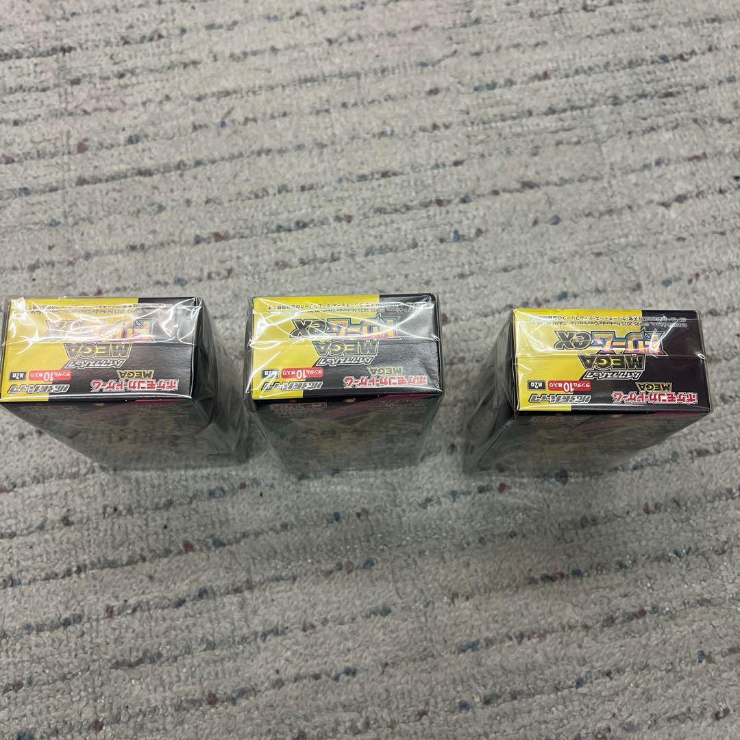 ポケカ　 MEGAドリームEX 1box シュリンクなし　ぺりぺりあり
