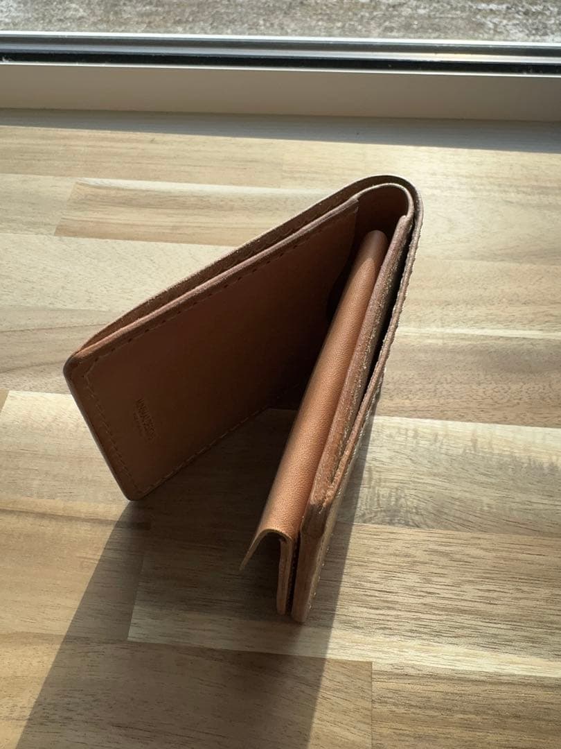 本革 栃木サドルレザー 二つ折り財布