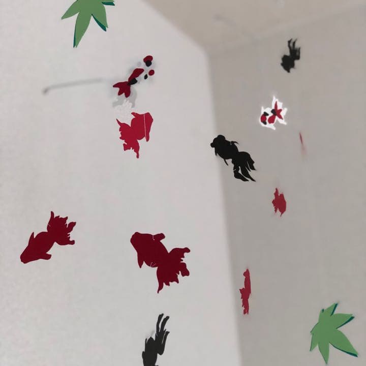 ハンドメイドモビール☺︎ ☁︎金魚の池☁︎ 【SOLD】