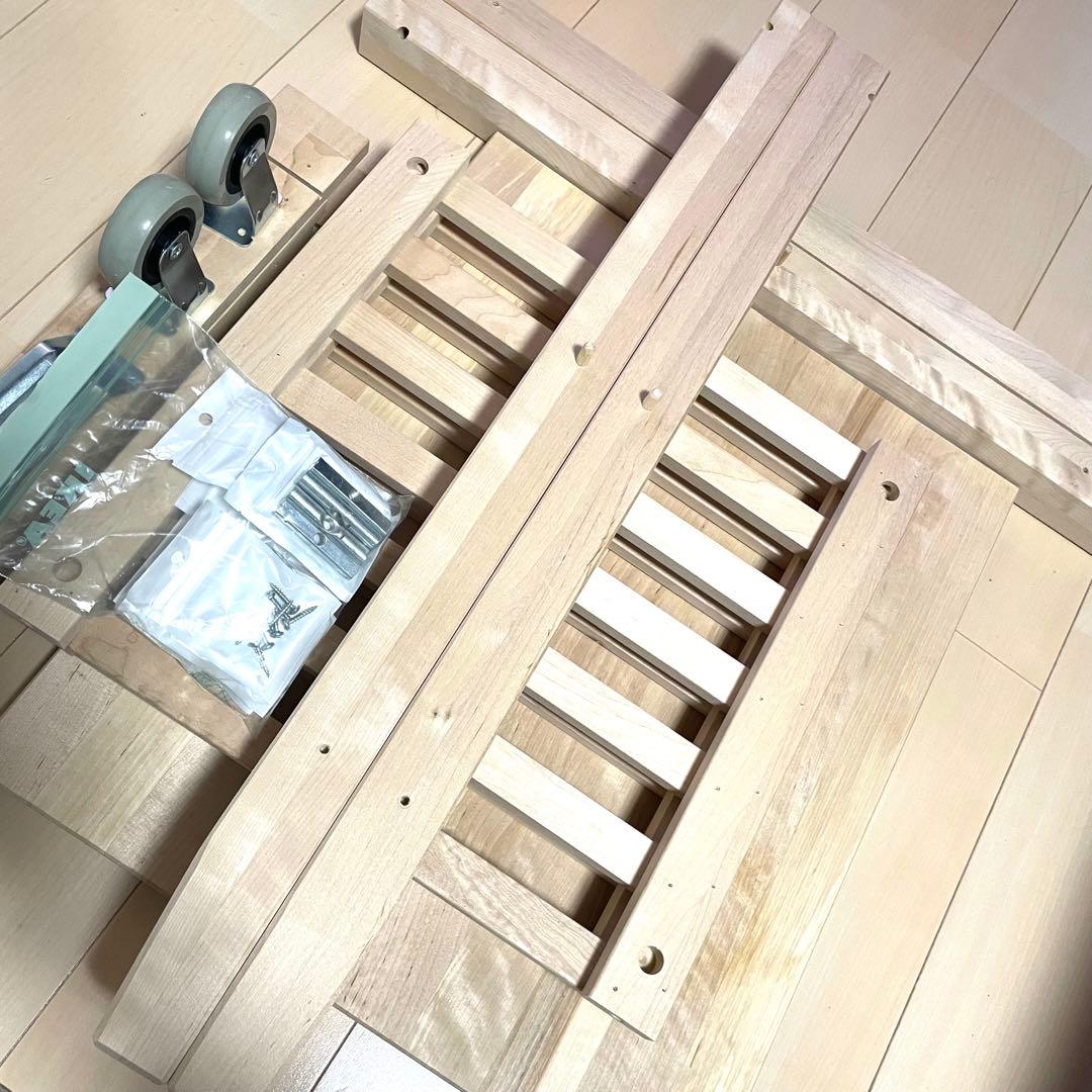 【IKEA】BEKVÄM ベクヴェーム 木製ワゴン