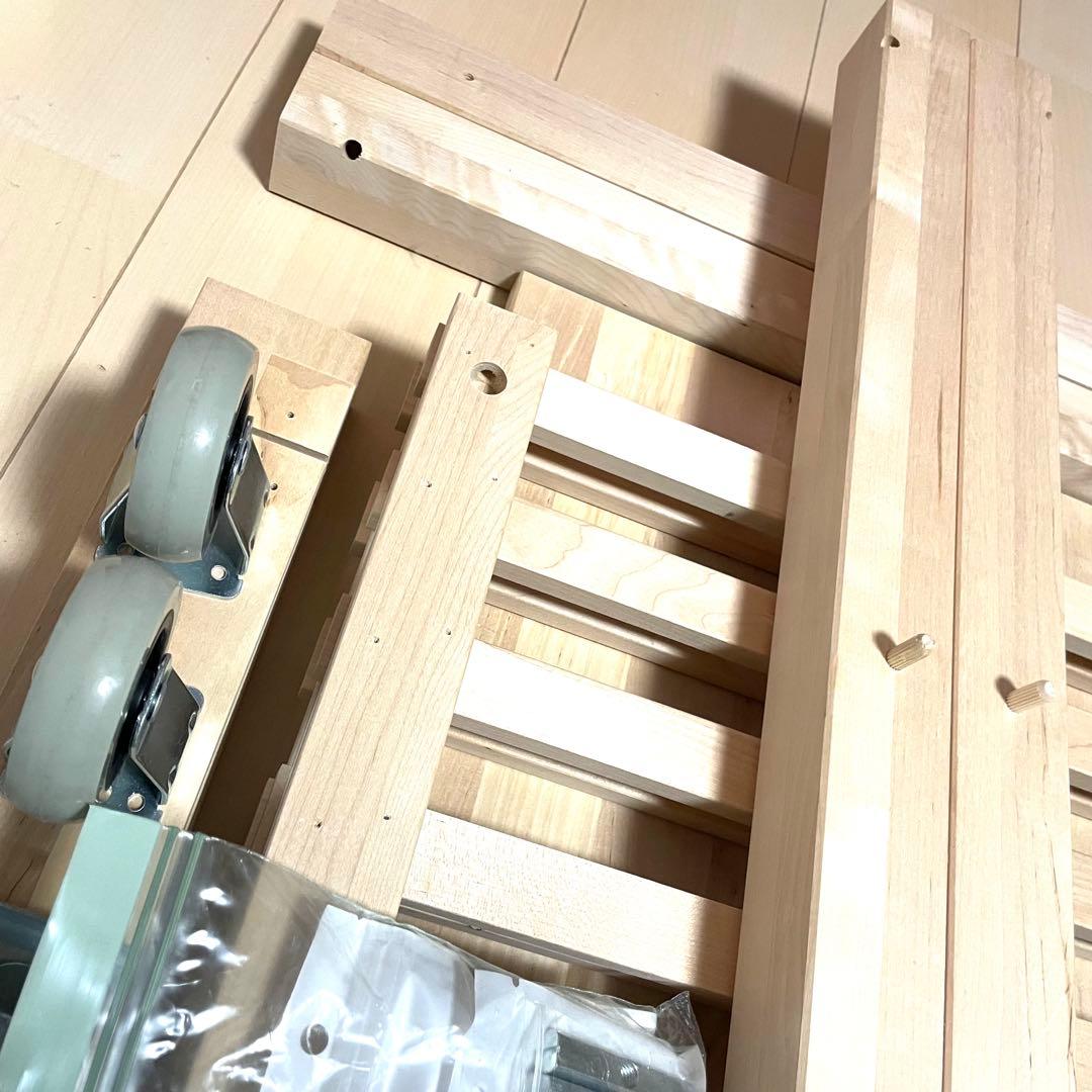 【IKEA】BEKVÄM ベクヴェーム 木製ワゴン