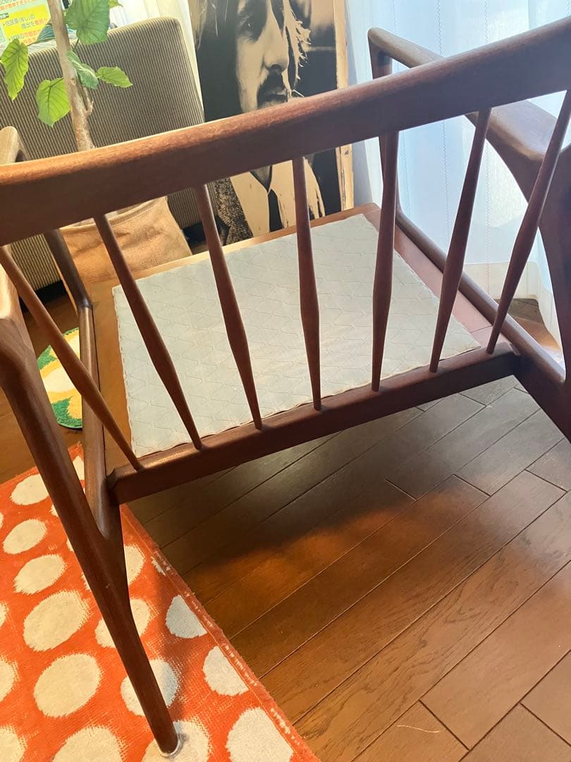 デンマーク　北欧家具　ヴィンテージ　イージーチェア