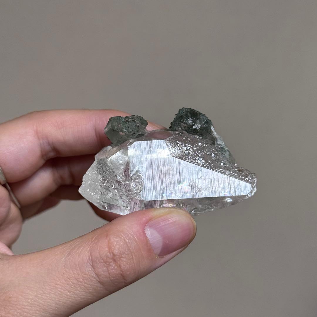 美品　インド産　ヒマラヤ水晶　原石　51.5g NO.482