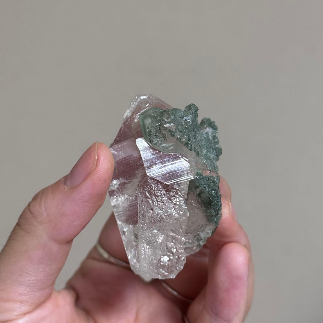 美品　インド産　ヒマラヤ水晶　原石　51.5g NO.482