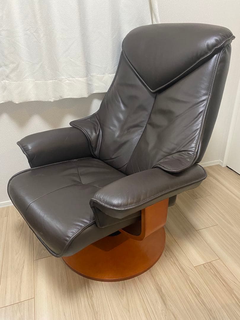 【上質なひと時を】1人掛け リクライニングソファ(送料込)