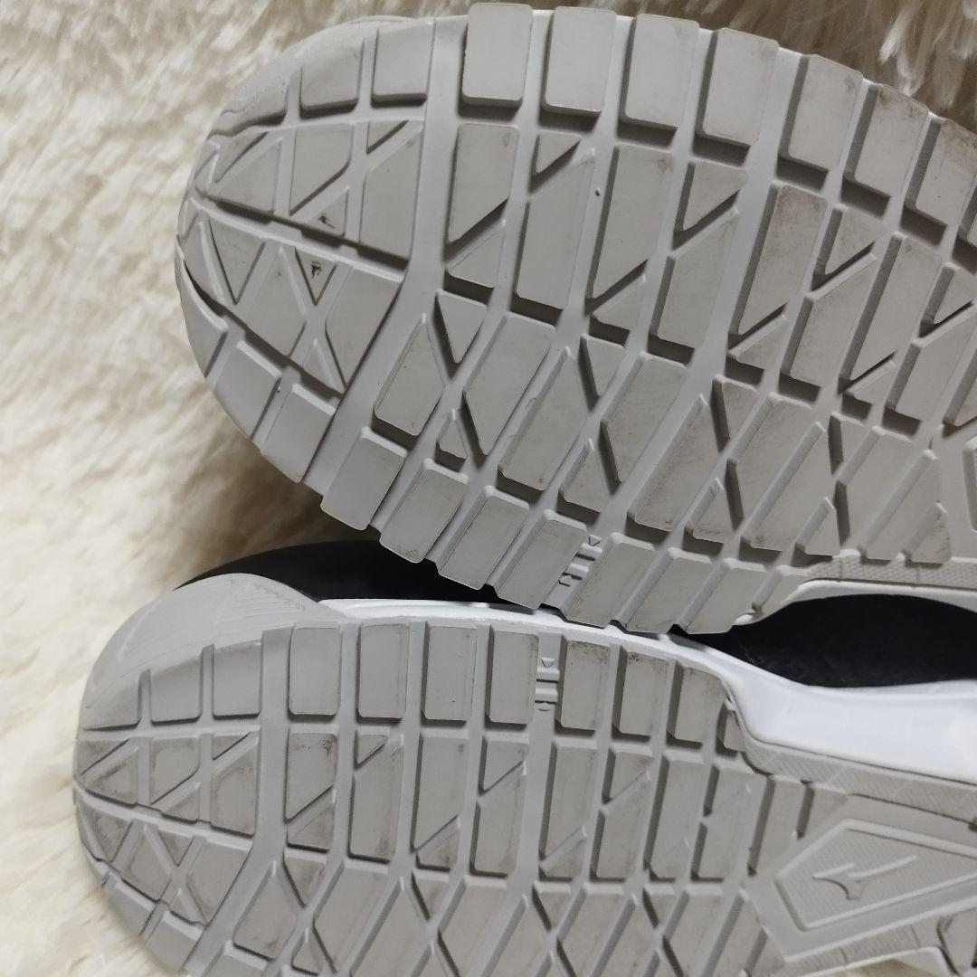 【美品】ミズノ MIZUNO ALMIGHTY オールマイティ 安全靴 ブラック