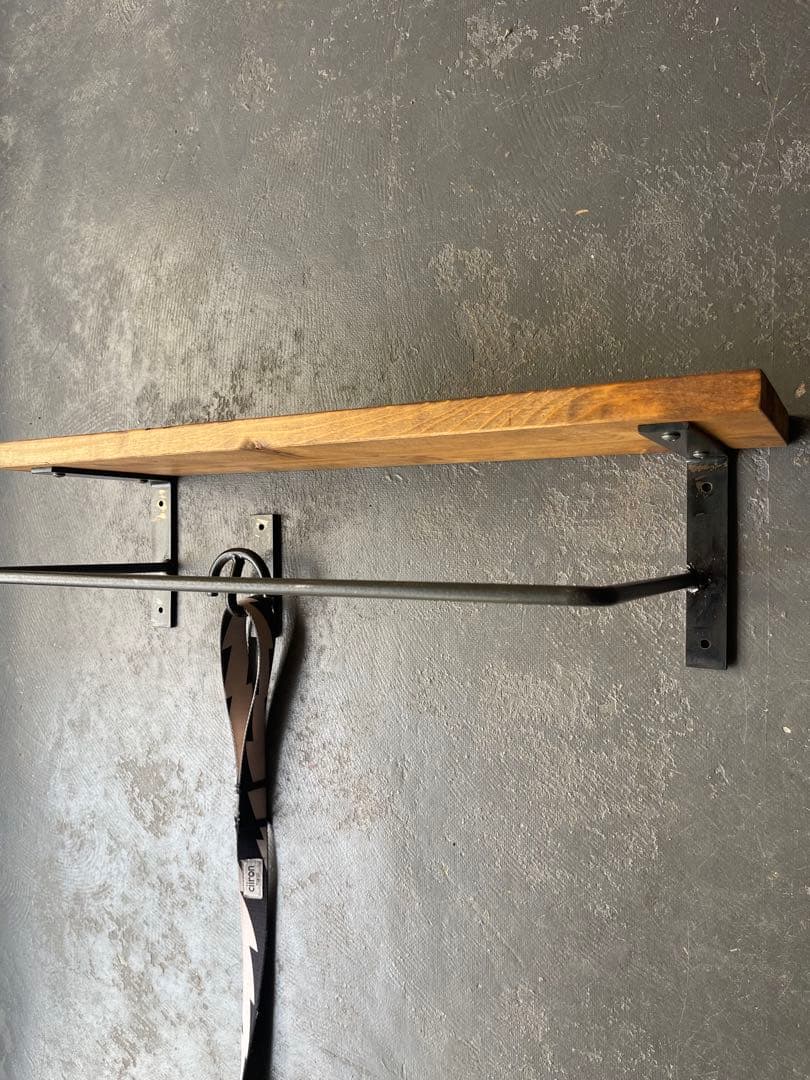 アイアンシェルフ　シェルフ　リードフック　犬　ペット用品　植物棚　男前インテリア