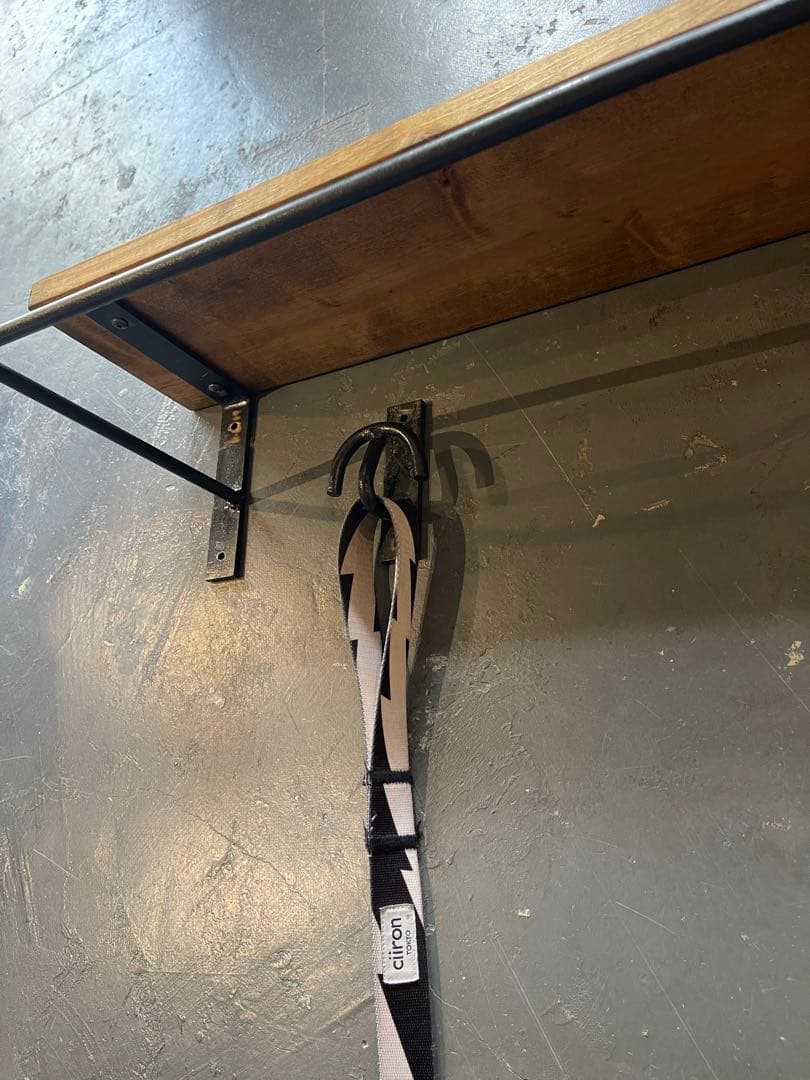 アイアンシェルフ　シェルフ　リードフック　犬　ペット用品　植物棚　男前インテリア