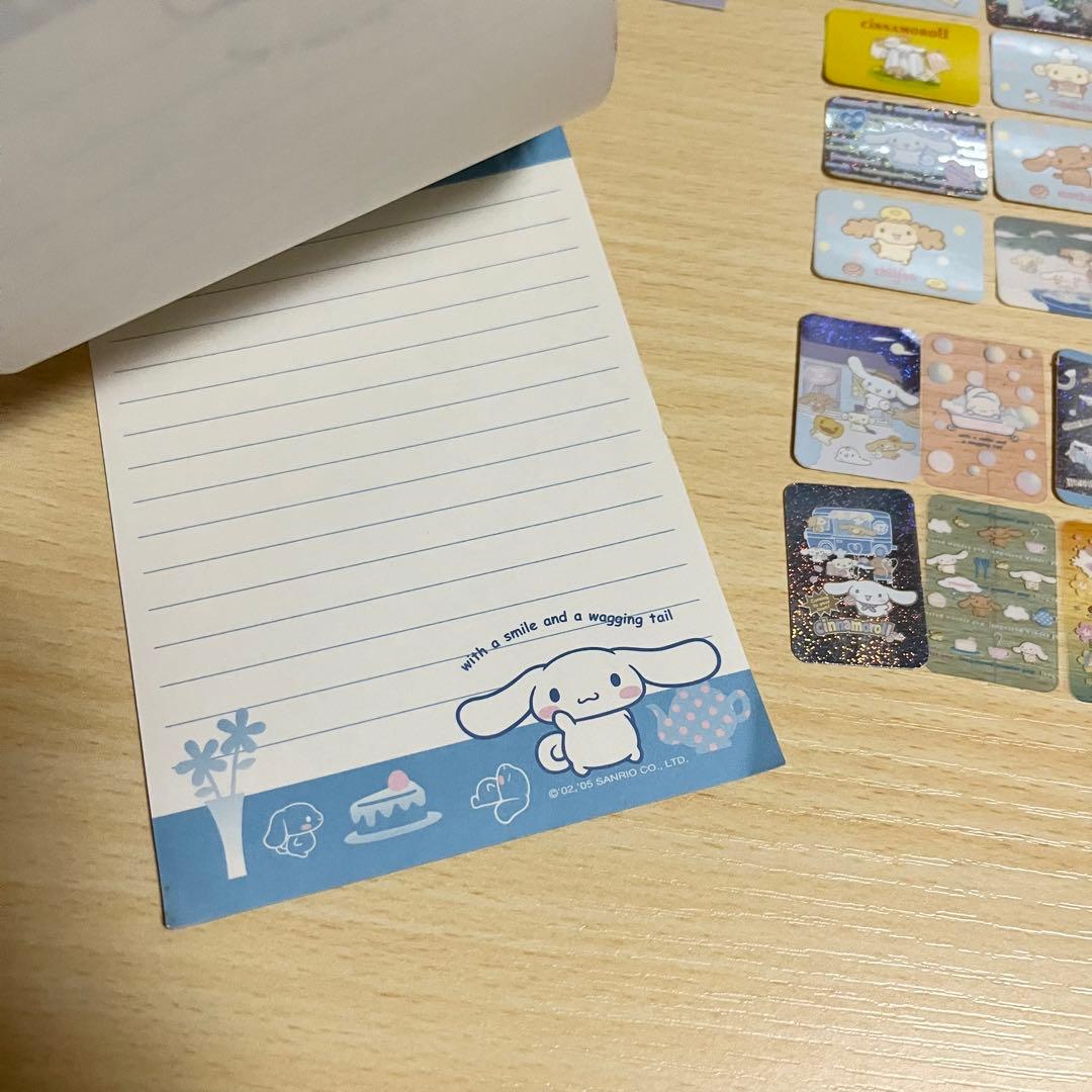 レア！】平成レトロ！シナモロール フレークシール メモ帳 サンリオ