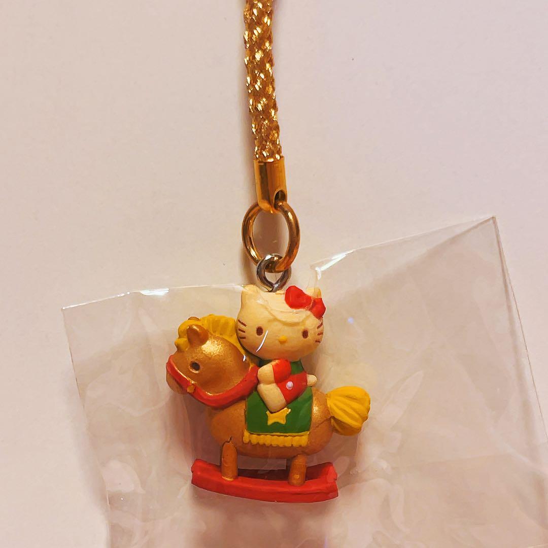 希少レア ハローキティ ミミィ 根付け ネツケ 2002年製 ホース