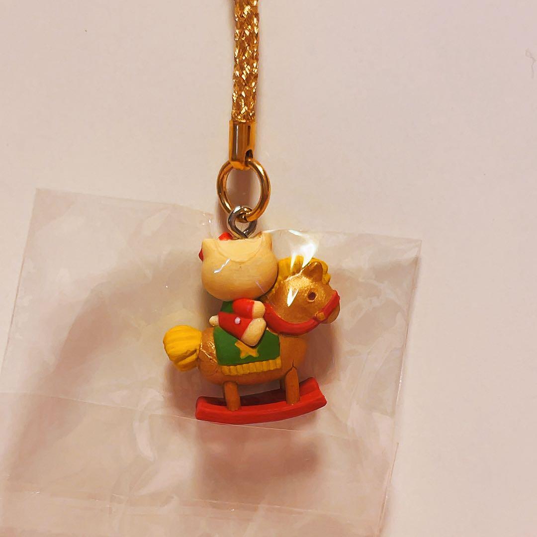 希少レア ハローキティ ミミィ 根付け ネツケ 2002年製 ホース