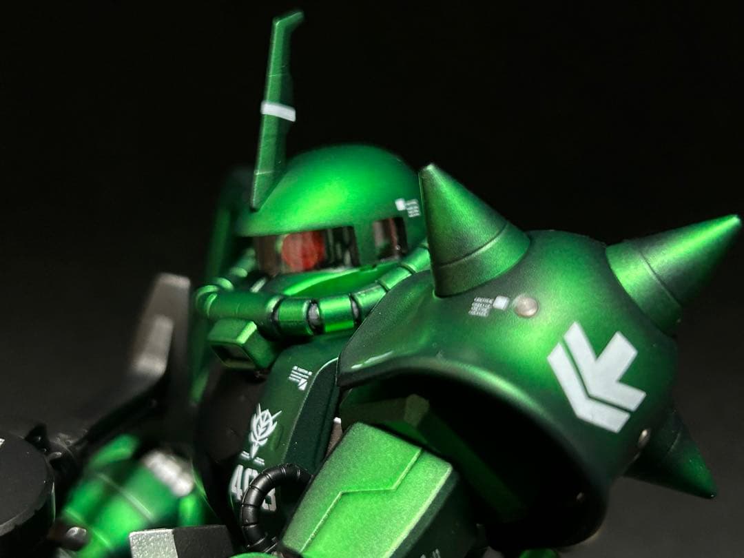 MGザクver2 量産型マットキャンディーグラデーション全塗装済完成品