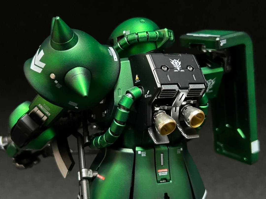 MGザクver2 量産型マットキャンディーグラデーション全塗装済完成品