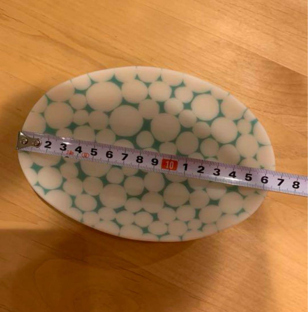 田子美紀さん⭐︎楕円形のドット模様プレート