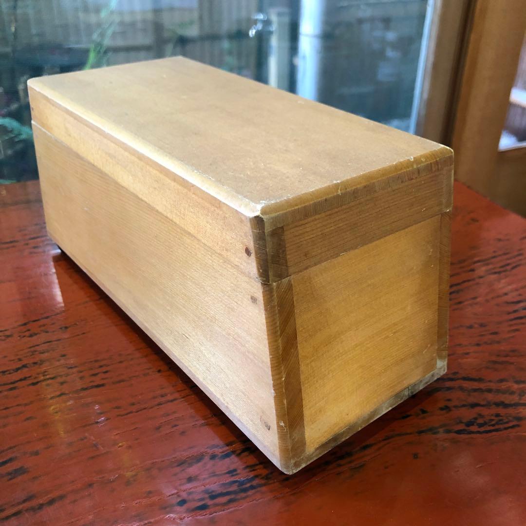 木曽檜製 特製 兎印 木製かつお節削り器 引き出し付き