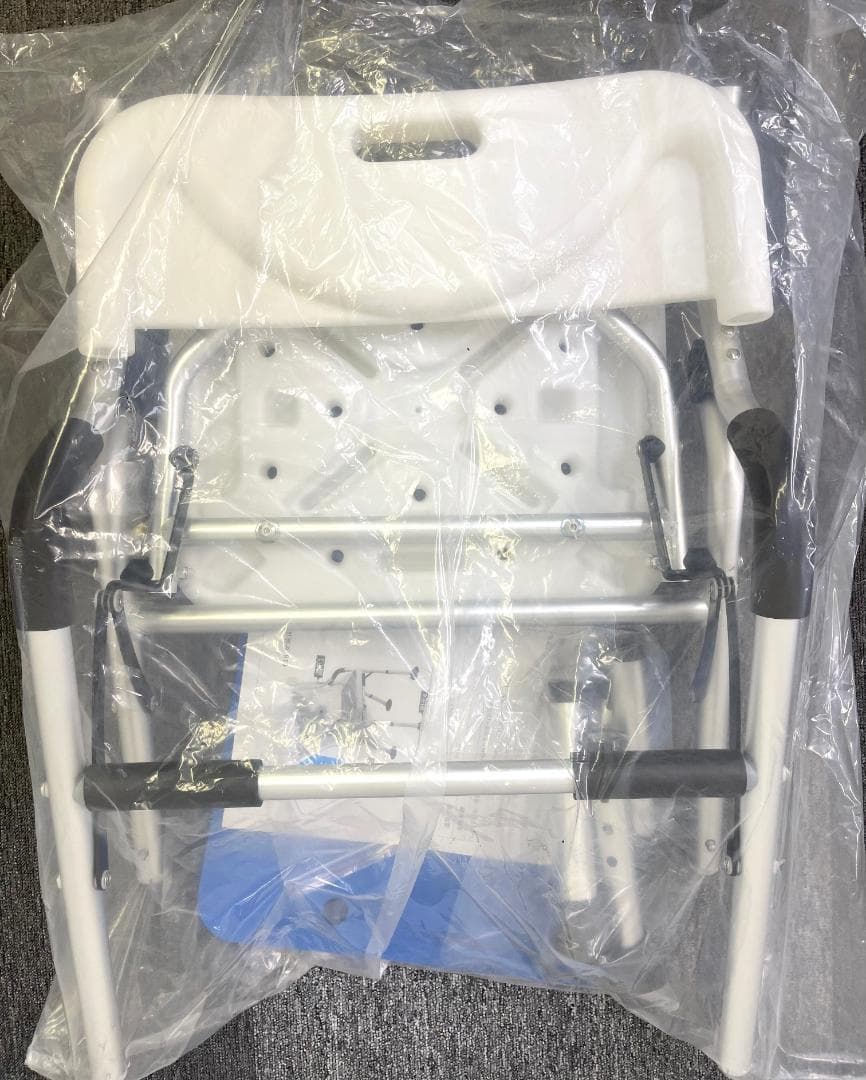 介護用 折りたたみシャワーチェア 軽量 耐荷重150kg 4段調節