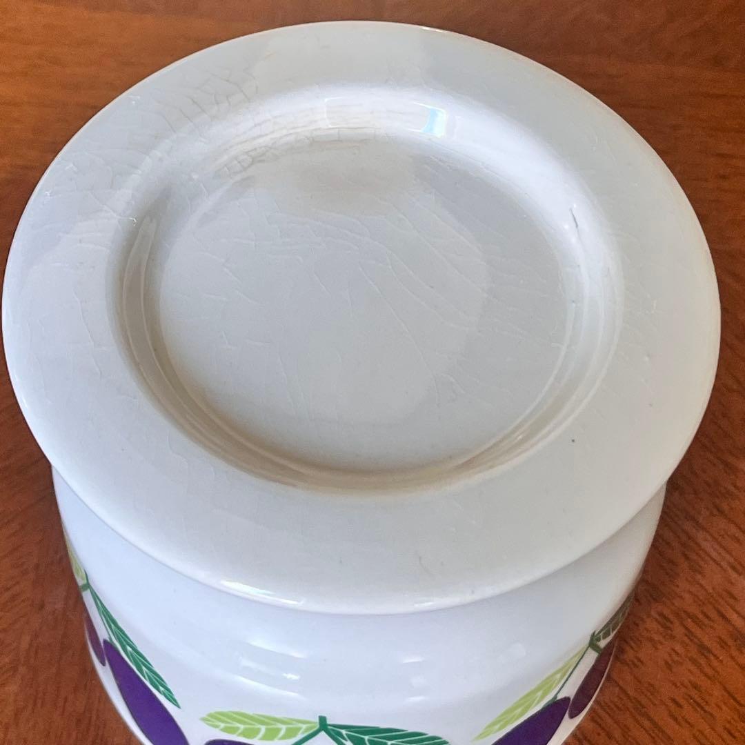 ビンテージ】アラビア☆ポモナ☆プラムジャムポット - メルカリ