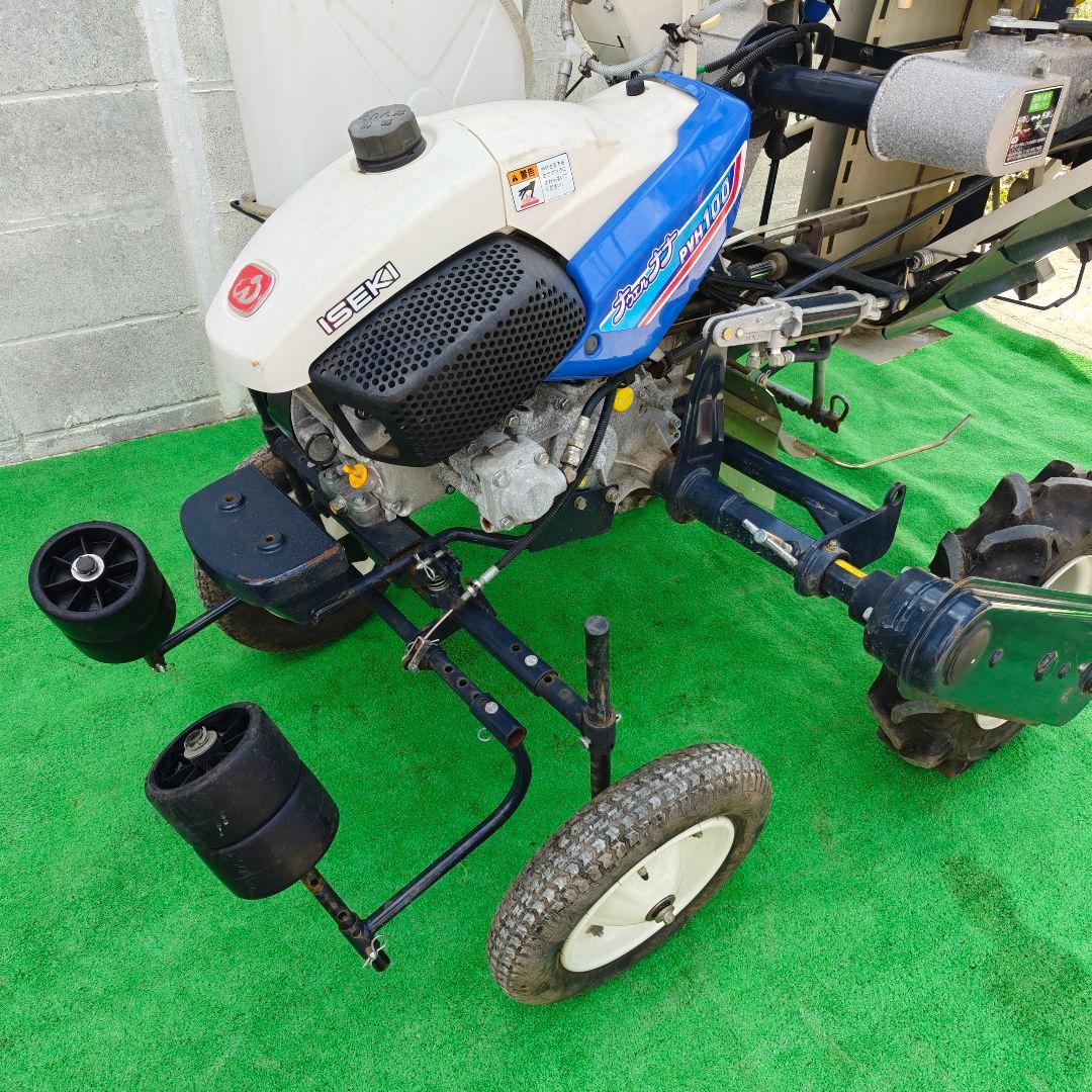 イセキ 野菜移植機　甘しよ移植機　pvh100 動画あり
