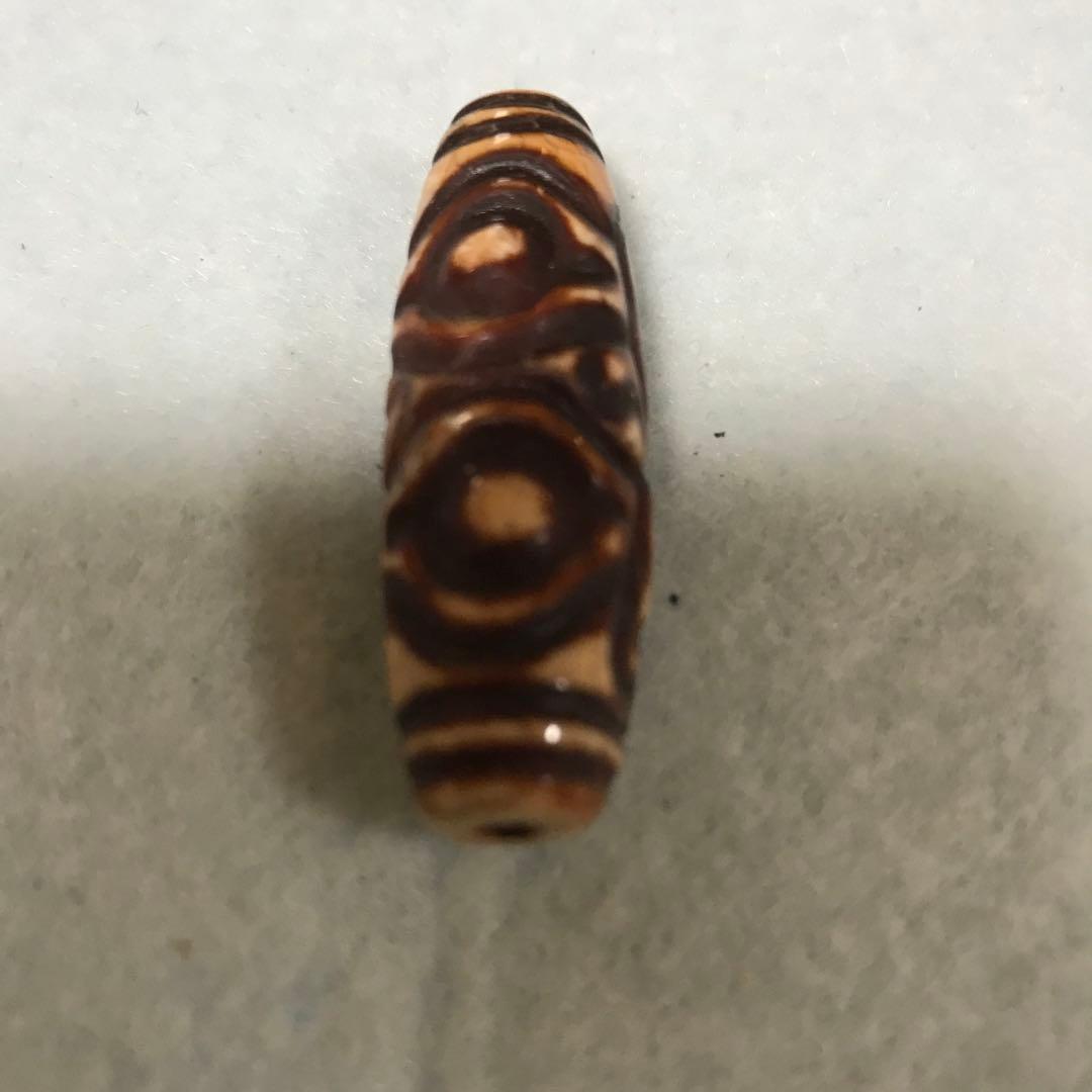 超珍品激レア‼︎ 彫刻特殊　二眼天珠　最強の魔除け