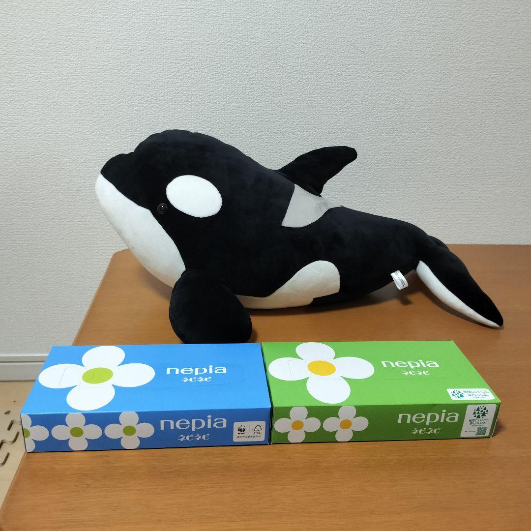 名古屋港水族館 限定 シャチ 巨大 ぬいぐるみ くじ 特賞 2等 セット