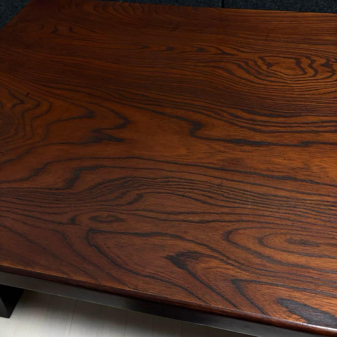 座敷机　レトロ　ちゃぶ台　折りたたみ　座卓　天然木　ローテーブル　ヴィンテージ