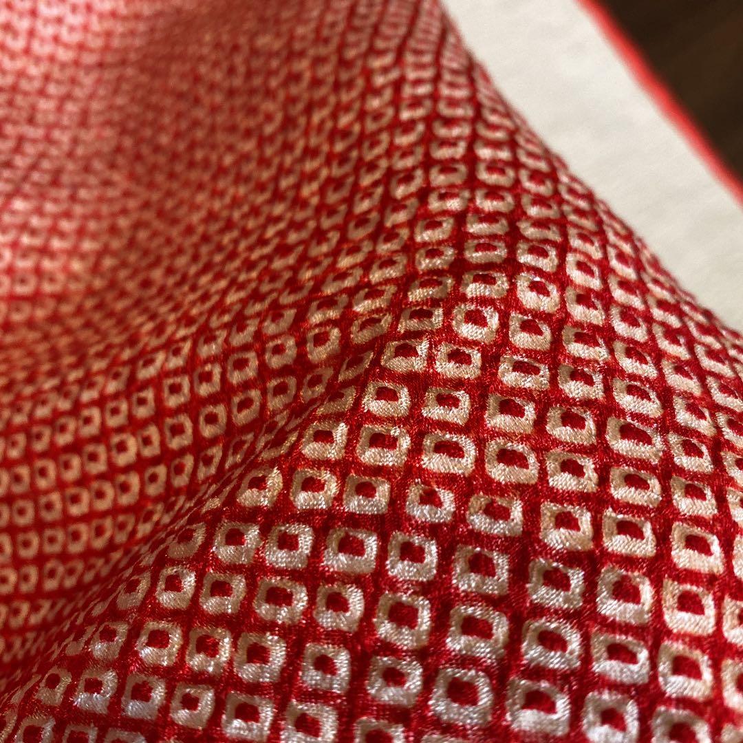 七五三 3歳　お祝い着　正絹　総絞り