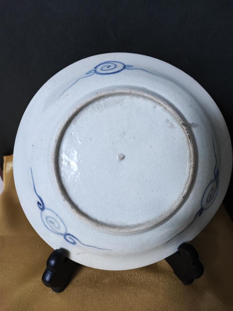 古伊万里　染付き　皿