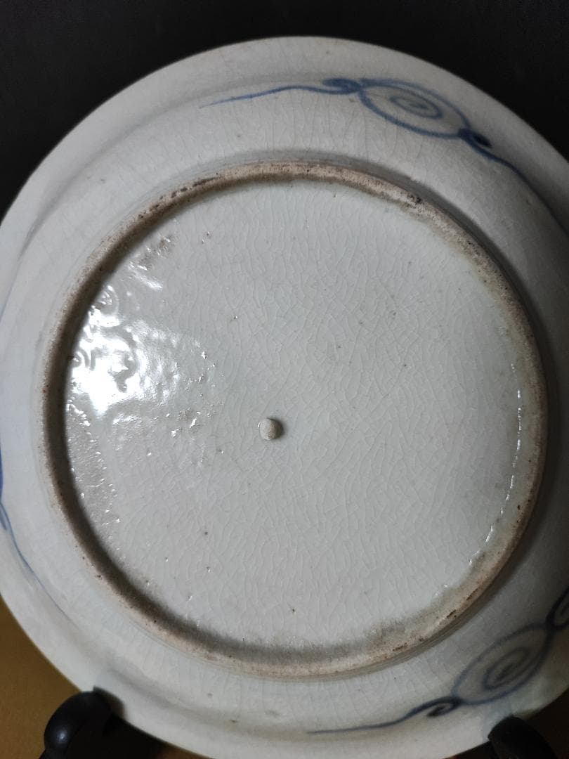 古伊万里　染付き　皿