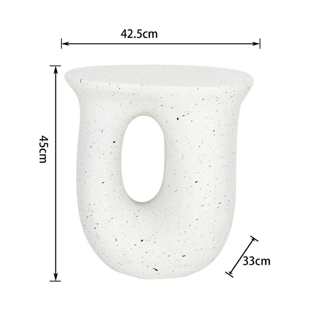 サイドテーブル　ナイトテーブル　スツール　テラゾー　韓国