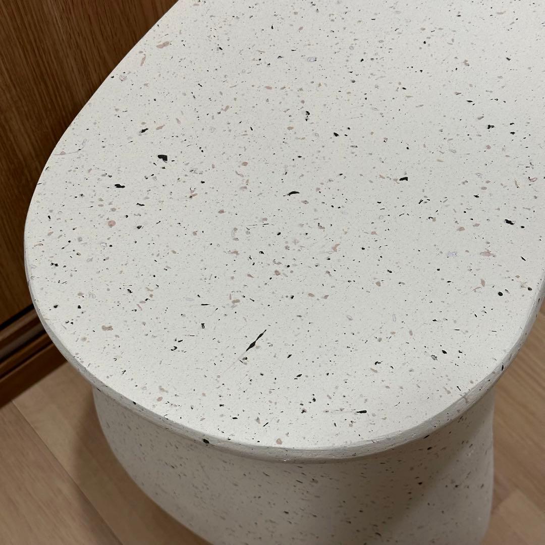 サイドテーブル　ナイトテーブル　スツール　テラゾー　韓国