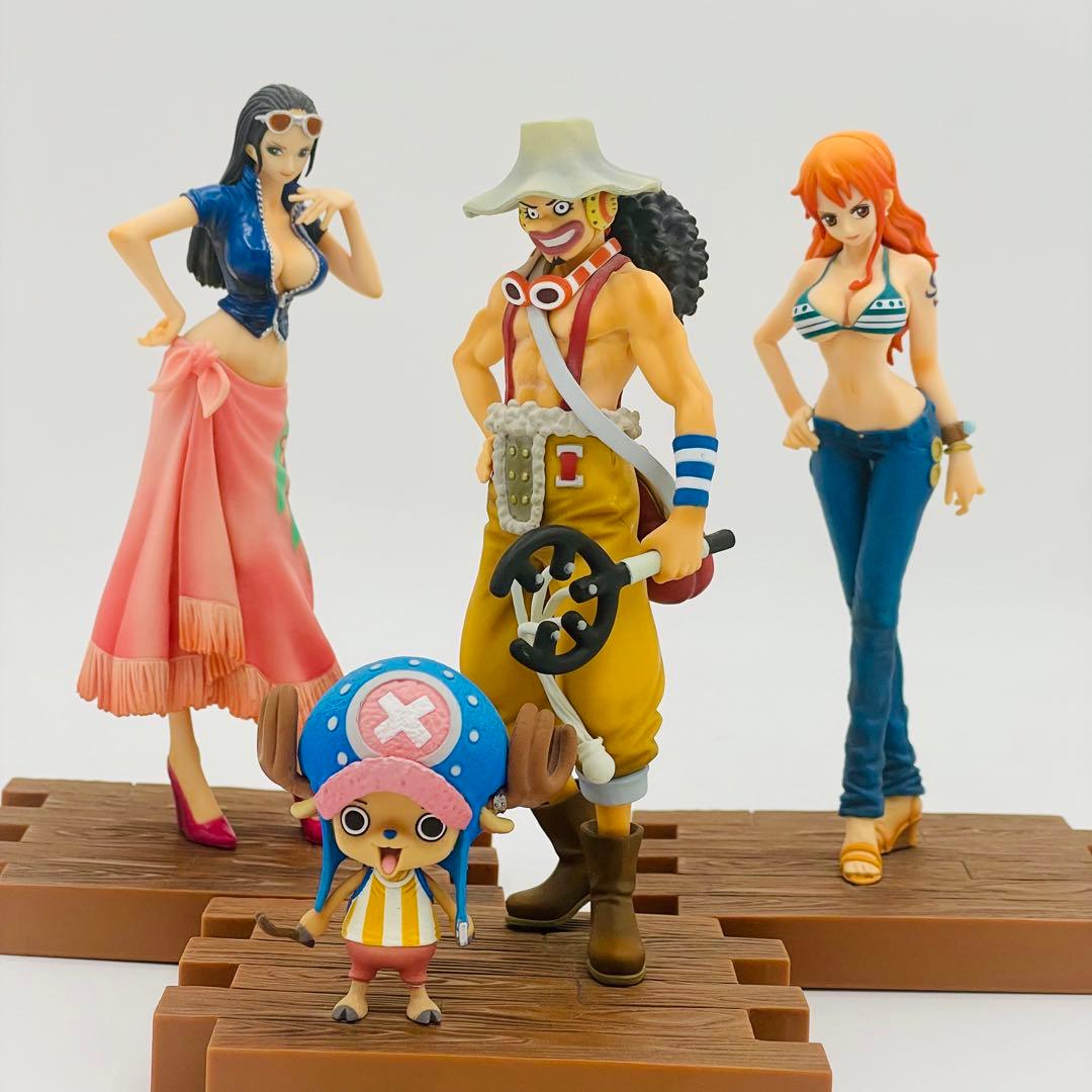 一番くじワンピースロマンスドーン 麦わらの一味フィギュアセット+