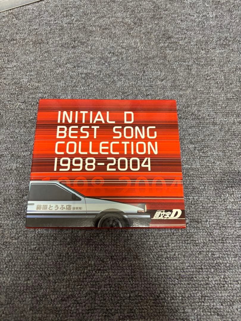 イニシャルDハチロク86 金属製の置物　フィギュア　アニメグッズ　CD BOX