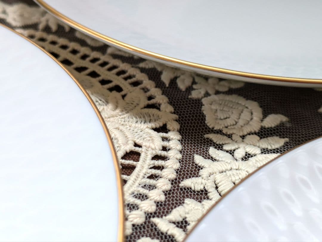 お値下げ✴ノリタケ✴ダイヤモンドコレクション未使用中皿5枚✴