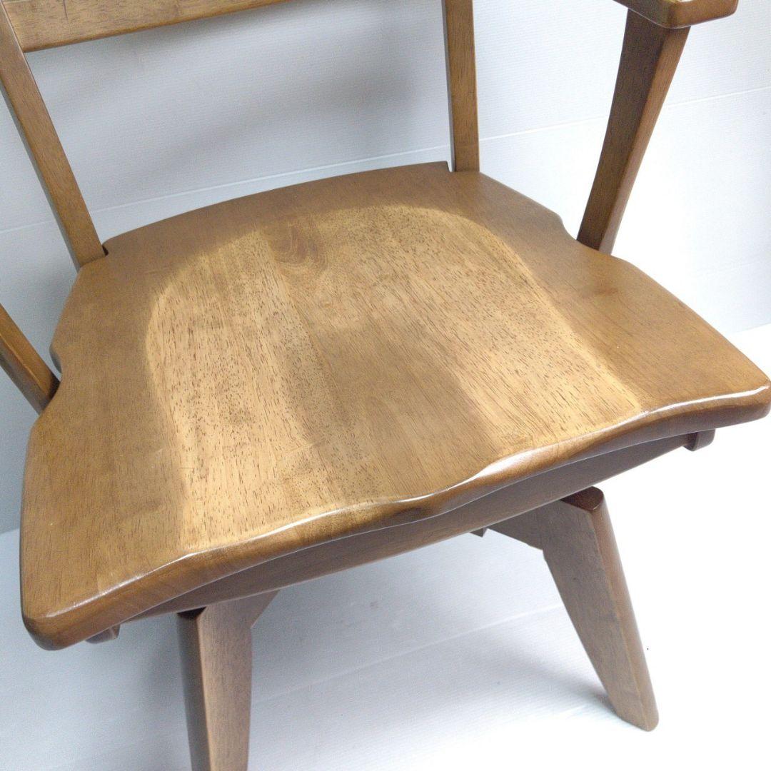 京都市内近郊限定 フジシ 回転アームチェア 峰 ダイニング チェア