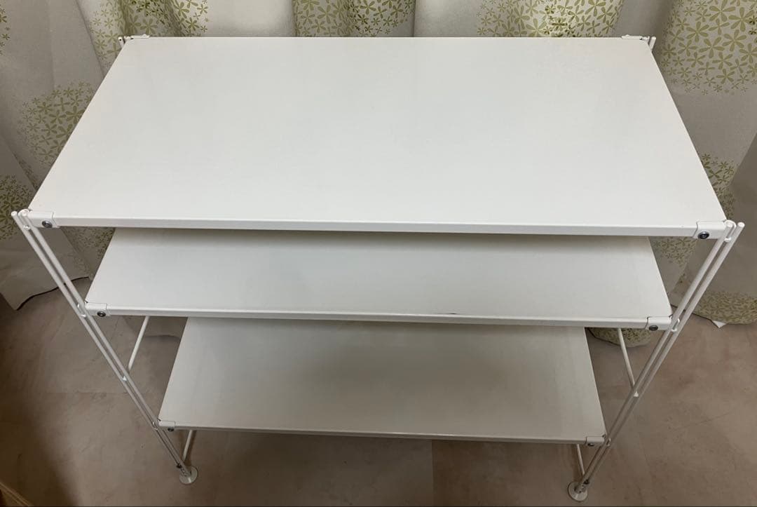 スチールユニットシェルフ ワイド 小 ライトグレー